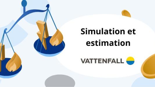 Estimativa de simulação de Vattenfall