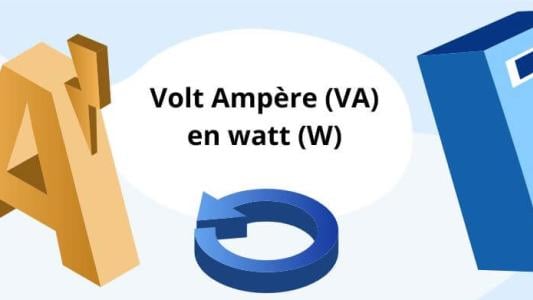 voltampère VA en watt W
