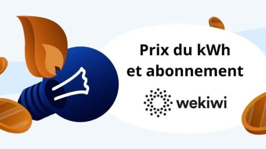 wekiwi tarifs tarif prix du kWh abonnement