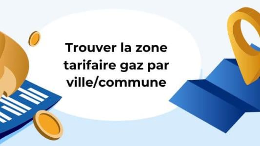 zone tarifaire gaz commune ville